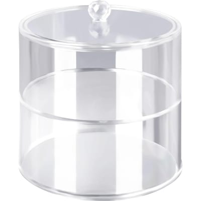 Acryl riemorganizer 2 lagen transparante 5,5 inch diameter sterke lichte riemvitrine