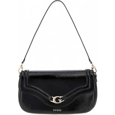 GUESS schoudertas Dea Flap Shoulder Bag Black zwart