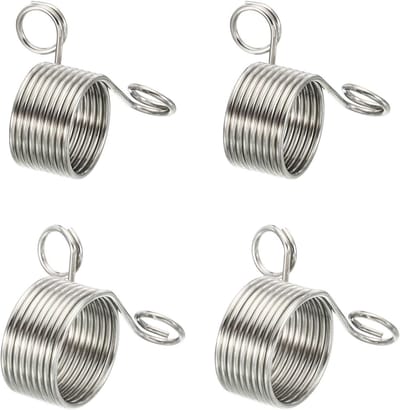 Breien Haak Lus - Garen Spanner - Haken Versnellen - Verstelbare Opening - 2 Set - Zilver