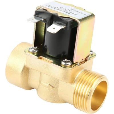 Laiton DN20 G3 4 Normalement Fermée Pilotée Entrée d'Eau Électrovanne