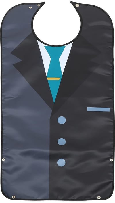 Dailygoods- Slabbetje Waterdicht - Wasbaar - Volwassen - Kledingbescherming - Comfortabel - Polyester 86x46 cm - Schort