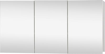 Differnz Brida spiegelkast 50x100x15cm 3 deuren wit