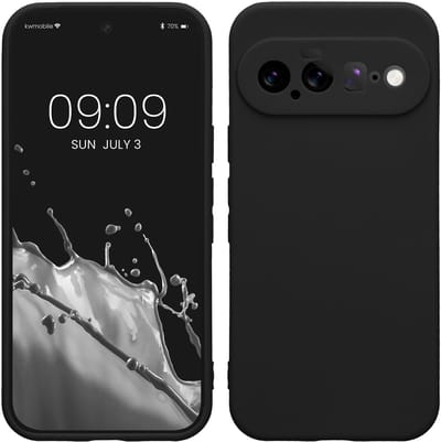 kwmobile telefoonhoesje geschikt voor Google Pixel 11 - Hoesje voor smartphone - Precisie camera uitsnede - In mat zwart