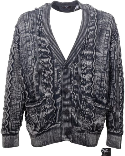 Carlo Colucci Heren Vest Zwart C11018/20