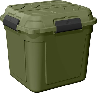 Sunware Q-line waterdichte opbergbox met deksel 110L - 60.1x53.1x54.5 cm