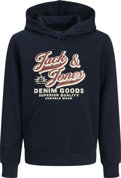 JACK&JONES - JJELOGO SWEAT HOOD 2 COL 25/26 NOOS JNR - Jongens - Sweaters