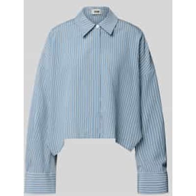 relaxed fit blouse van viscosemix model 'OSHIA'