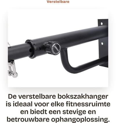 Dailygoods - Verstelbare Bokszakhanger met Draagvermogen tot 150 kg