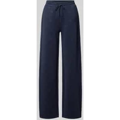 Wide fit sweatpants met all-over logoprint model 'Calista'