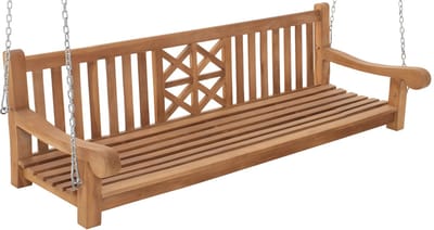 CLP Farm Schommelbank - buiten - tuinmeubelen - tuin - hout - teak