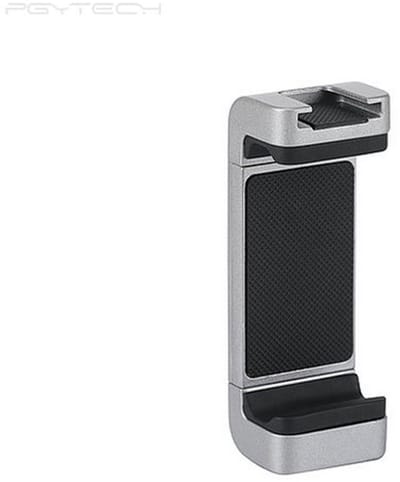 PGYTECH Universele Telefoonhouder – Aluminium Smartphone Houder met Cold Shoe en 1/4 inch Schroefgat - Statief Mount - Tot 9 cm Breed