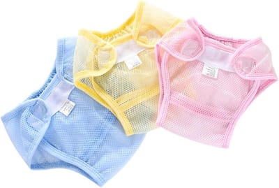 Luierbroekjes - Potty Training Pants - Baby Zindelijkheidstraining - Ademend en Wasbaar - 3 Stuks - Roze