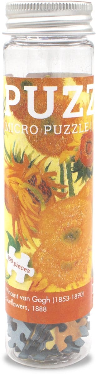 Lanzfeld - Puzzel Volwassenen - Micropuzzel - 150 Stukjes - Vincent Van Gogh - Zonnebloemen - Kunst