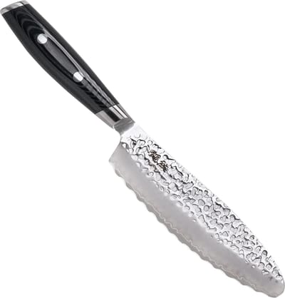 Yaxell Tsuchimon Paninimes 15,5 cm – VG10 Staal – Gehamerd Lemmet – Micarta Heft