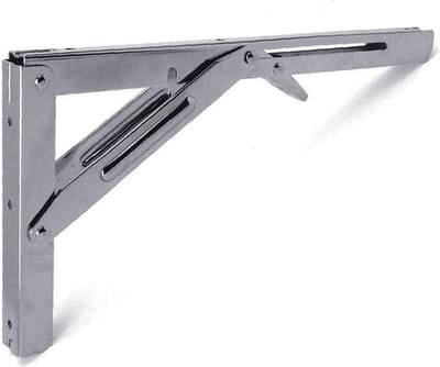 Tafelbladsteun inklapbaar 305 x 165 mm RVS-304