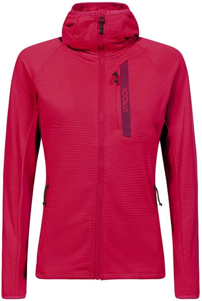 Rock Experience Arrows 2.0 Fleece Met Kap Rood,Roze M Vrouw