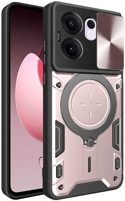 Hoesje geschikt voor Oppo Reno13 F 4G/5G / Reno13 FS 5G - Techsuit CamGuard Pro Back Cover - Roségoud