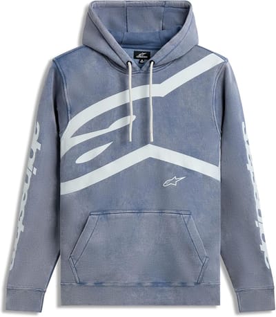 Hoodie Trui - Capuchontrui Heren - Vrije Tijd - Iconisch Logo - Maat S - Blauw