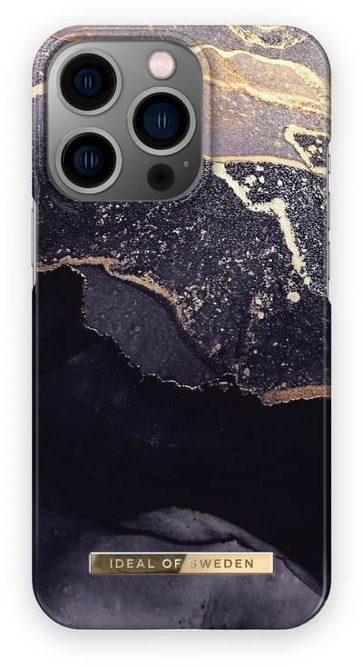 ideal of sweden met magnetische ring case geschikt voor Apple iphone 13 pro golden twilight