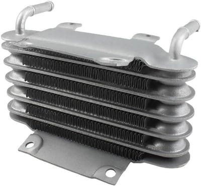 Motorfiets Olie Radiator - Koeler Systeem - Motor Onderhoud - Zesrijig Ontwerp - 8mm Olieleiding - Aluminium