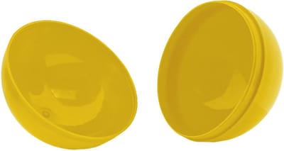 CombiCraft Loterijballen kunststof Ø40mm Geel - 30 stuks