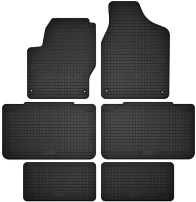 Wielganizator SolidTread - Auto Rubbermatten - 3 Rijen - 7 Personen