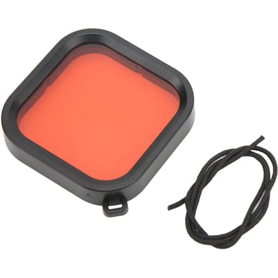 Duikfilters voor Hero 10 11 Black Waterdichte Behuizing Vierkant Kleurcorrectie voor Onderwaterfotografie Red red