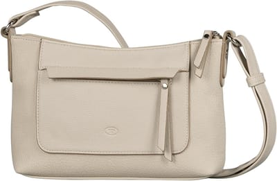 Schoudertas Dames - Crossbody Tas - Dagelijks Gebruik - Materiaal Mix - 23.5 x 6.5 x 15.5 cm - Wit