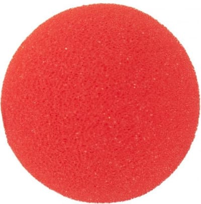 Schuimneus clown rood