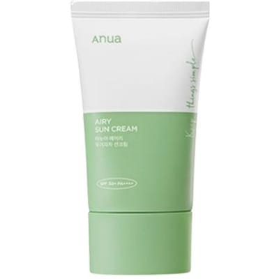 ANUA Airy Sun Cream SPF50+ PA++++ 50ml 50ml white