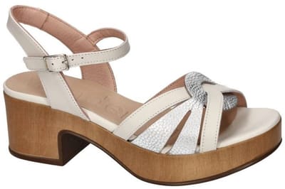 Wonders -Dames - off-white-crÈme-ivoorkleur - sandalen - maat 36