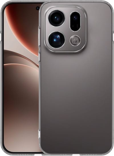 Cazy hoesje geschikt voor Oppo Find X9 Hoesje Siliconen - Flexibele Case - Transparant