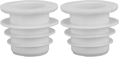Skimmer Cone Adapter Ventiel voor Zwembadreiniger, 2 Stuks, Eenvoudige Installatie, Siliconen Slangcompatibel met Diverse Modellen