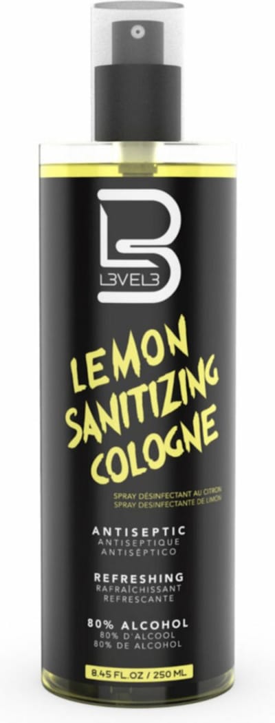 L3VEL3 Lemon Sanitizing Spray 250ML
