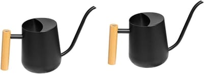 Gieter Set - Waterkoker Planten - Planten Water Geven - Lange Uitloop - 1000 ml - Zwart