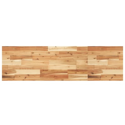 vidaXL - Wastafelblad - met - olieafwerking - 140x40x4 - cm - massief - acaciahout