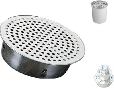 Vloerafvoer Deksel - Afvoerrooster Deksel - Afvoeren Beschermen - Anti-verstopping - 130-200mm - Zilver