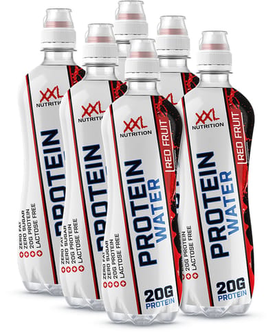 XXL Nutrition Protein Water Red Fruit 6 Pack - 500ml
