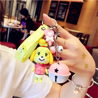 ProductGoods - 1 Isabelle Sleutelhanger - Fiets Decoratie - Sleutelhangers - Animal Crossing - Villagers