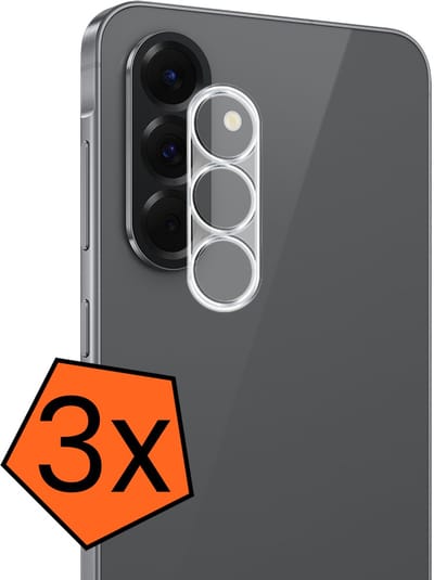 Camera Lens Protector - 3 Stuks - Geschikt voor Samsung Galaxy A27 - Camera Screenprotector - Gehard Glas - Beschermglas - Tempered Glass - Screen Protector