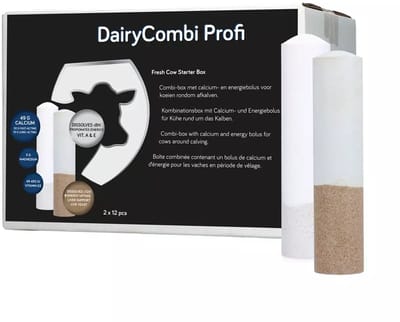 Hofman Animal Care DairyCombi Profi Bolus - 2 x 12- Supplement Koeien - Ondersteunt Weerstand & Uiergezondheid