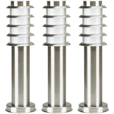 KS Verlichting Soll 3 RVS Tuinlamp set van 3