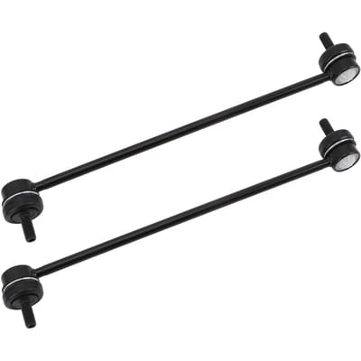 2 pièces Biellette de barre antiroulis avant 508750 Biellettes de barre stabilisatrice Remplacement pour Peugeot 307 308 3008 black