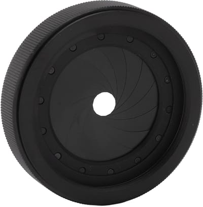 Dailygoody - Verstelbaar Iris Diafragma - Camera Lens Adapter - Geschikt voor Microscoop - M30 tot M37 - Optische Diafragma - 1,5-26mm
