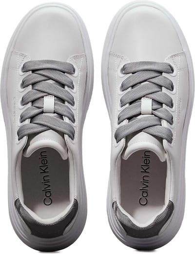 Sneaker Calvin Klein Cupsole Lace Up Lth - Fashion Wear - Vrouwen