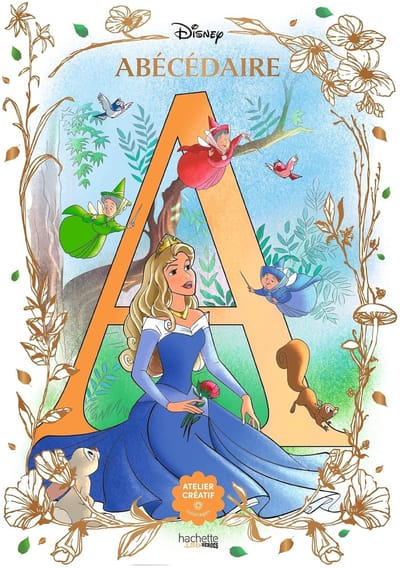 Disney - ABéCédaire - Kleurboek voor volwassenen en kinderen