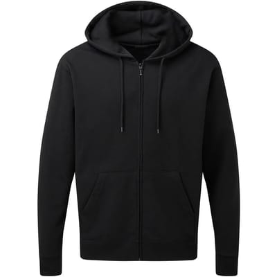 Hooded Full Zip Hoodie Heren SG Collectie Zwart Maat 3XL