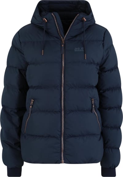 Jack Wolfskin Crystal Palace Outdoorjas Dames - Midnight Blue - Maat S