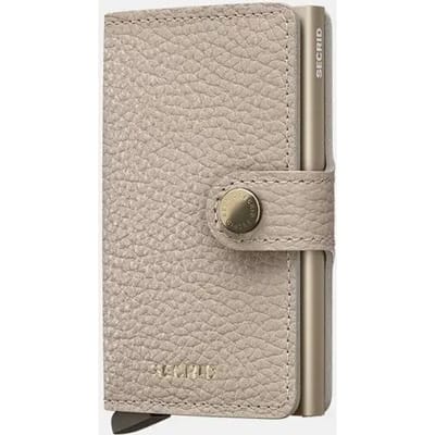 Secrid Miniwallet pasjeshouder pebble latte