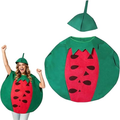 Grappig kostuum voor volwassenen met hoofdtooi voor carnaval en vrijgezellenfeesten, creatieve accessoires voor rollenspel en feestjes, eenheidsmaat